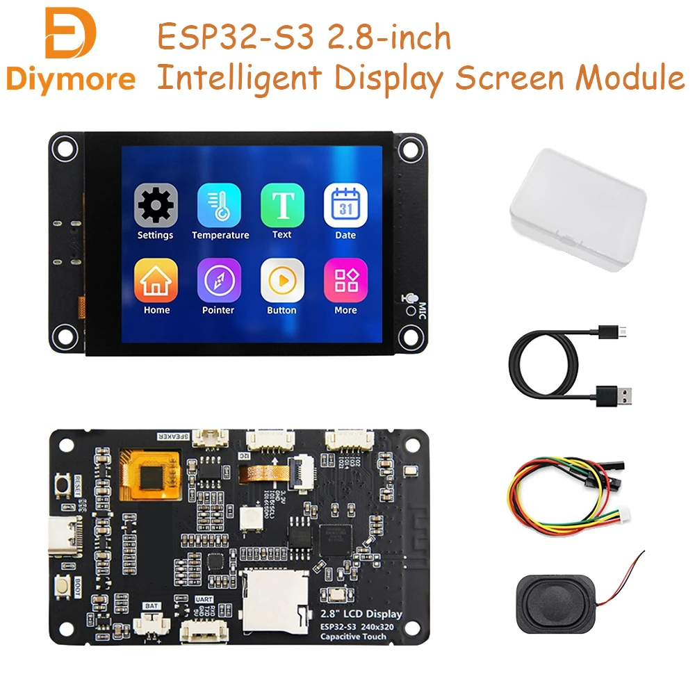 Phone Accessories Display Board - Placa de Desarrollo ESP32-S3 con Wifi,