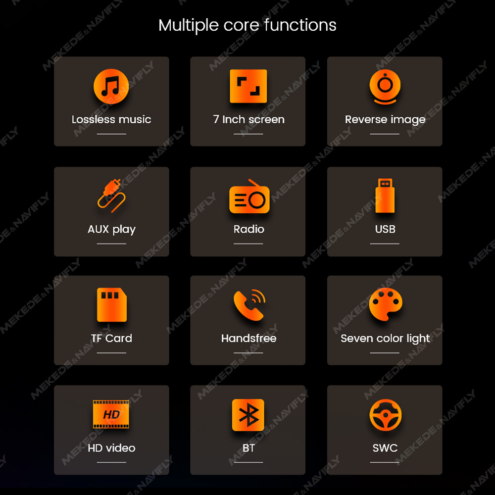 Radio con pantalla táctil HD d - Phone Accessories Display Board reseña y precio