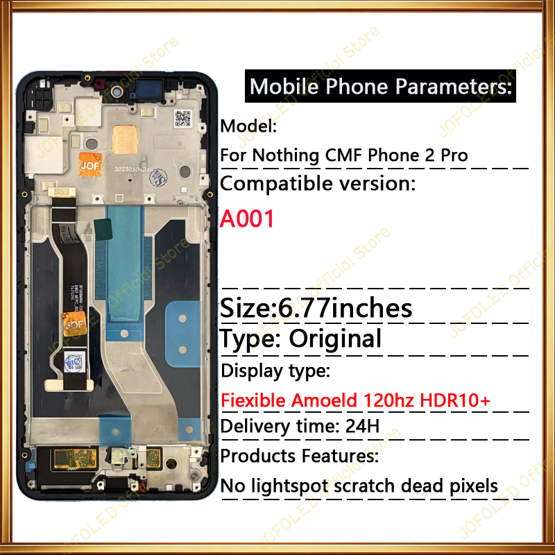 Pantalla LCD AMOLED Original d - Phone Accessories Display Board reseña y precio