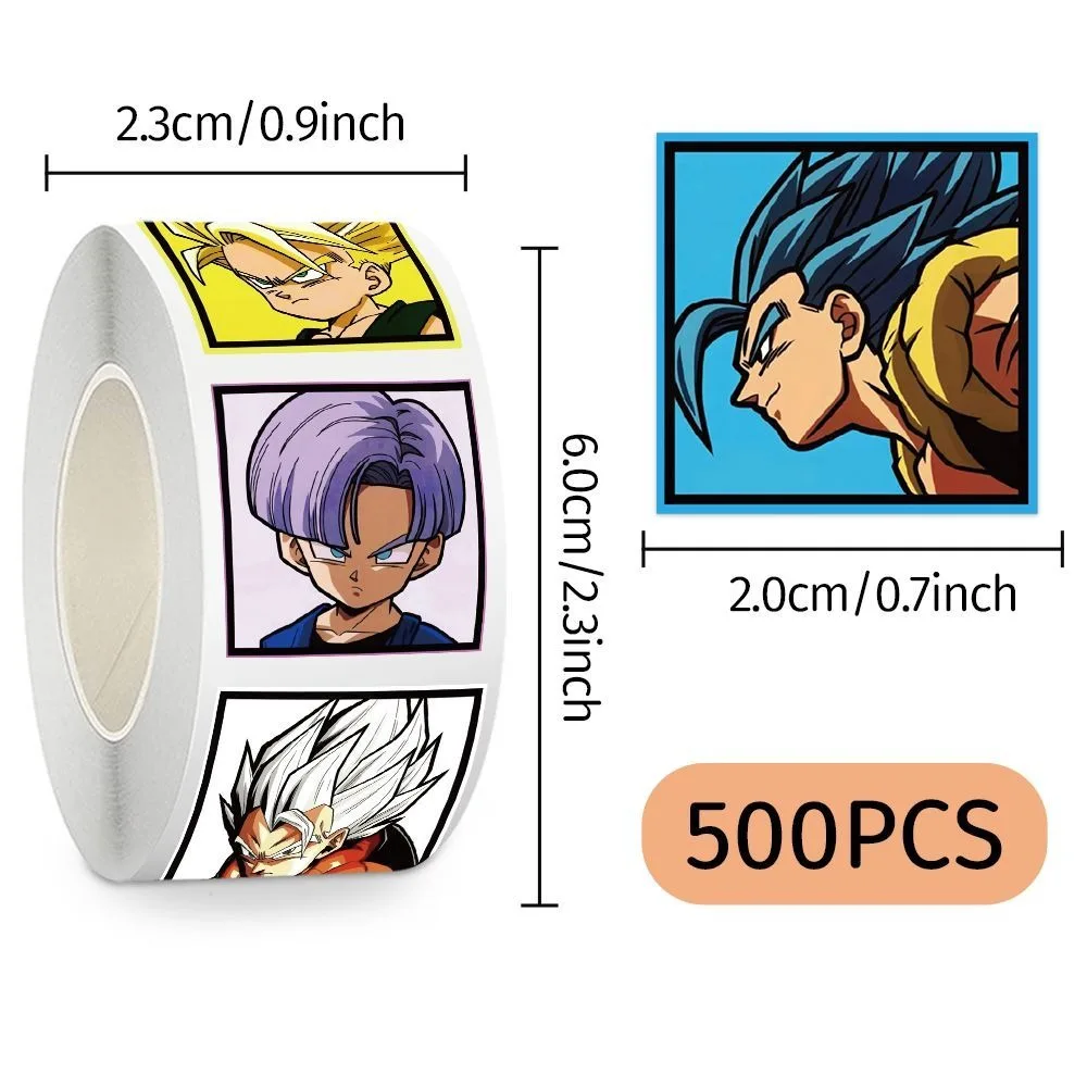 500 Pegatinas de Dragon Ball - - Phone Accessories Poster reseña y precio