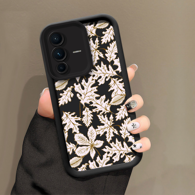 Funda de teléfono con patrón d - Vivo V40 reseña y precio